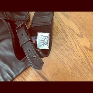 Harley Davidson Leather Jacket and Leather Chaps